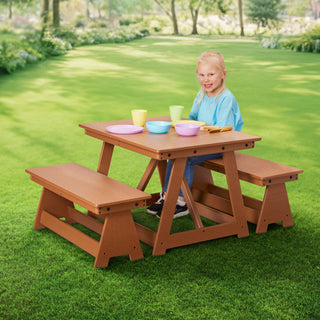 EverPlay™ Small Outdoor Table and Bench Set