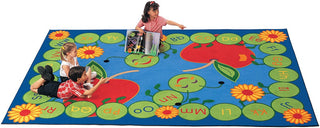ABC Caterpillar Rug - 5'10" x 8'4" Rectangle