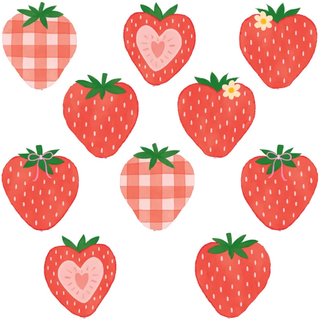 Strawberry Patch Accents