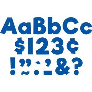 4" Everyday Letters Combo Pack