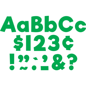 4" Everyday Letters Combo Pack