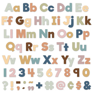 Calming Colors 4" Everyday Letters Combo Pack