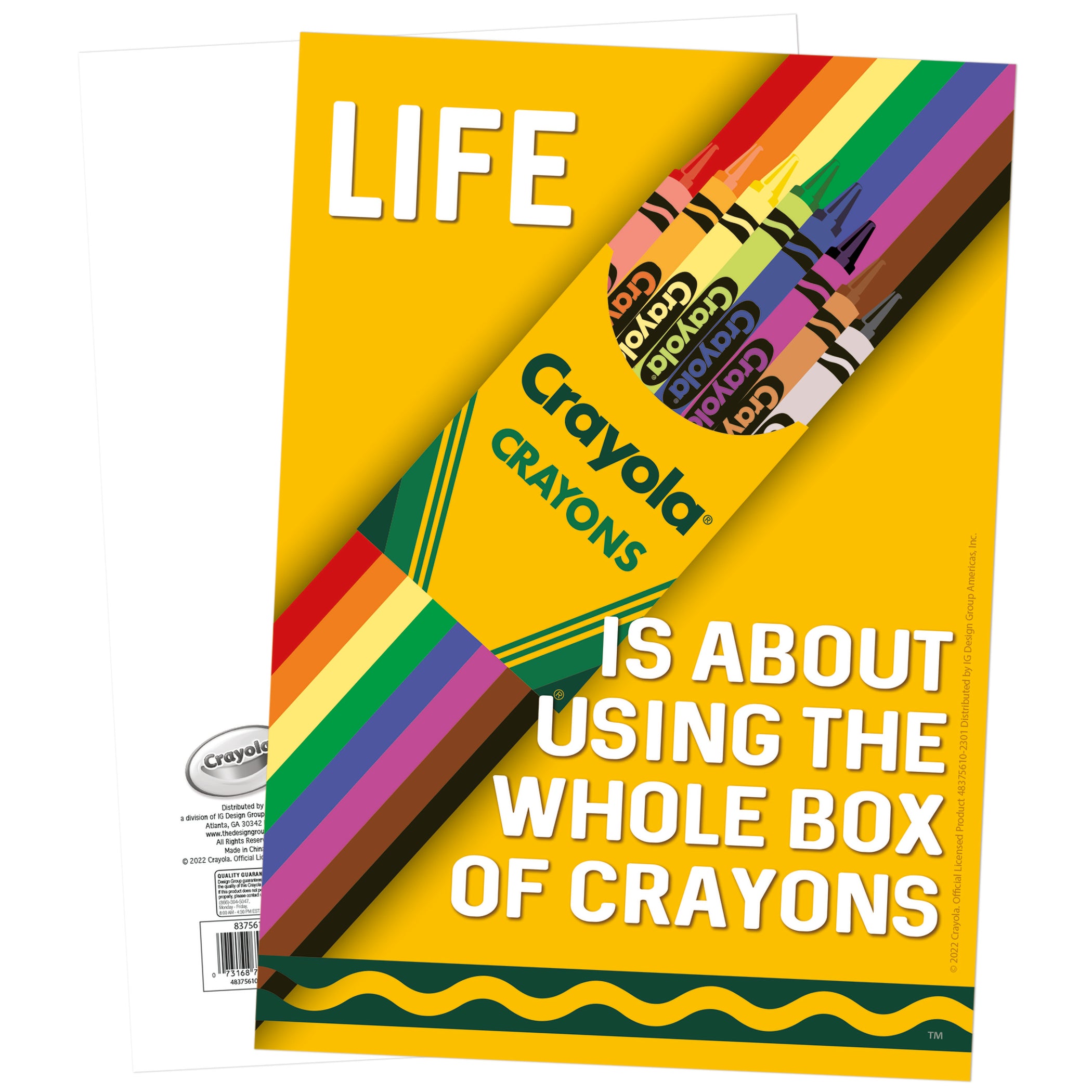 Crayola® Collection Posters &amp; Charts — CM School Supply