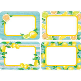 Lemon Zest Name Tags/Labels - Multi-Pack(C)