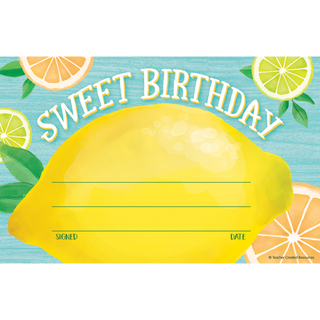 Lemon Zest Sweet Birthday Awards(C)