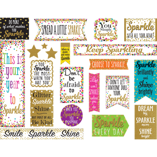 Confetti Sparkle and Shine Mini Bulletin Board