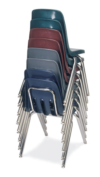 9000 Series 4-Leg Stacking Chair