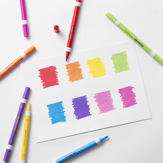Magic Stix Double-eneded Washable acrylic Markers 24 Pack