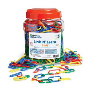 Link 'N' Learn® Links - 4 Colors, Set of 500