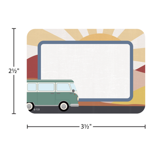 Moving Mountains Road Trip Name Tags/Labels - Multi-Pack