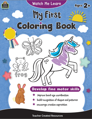 Watch Me Learn: My First Coloring Book