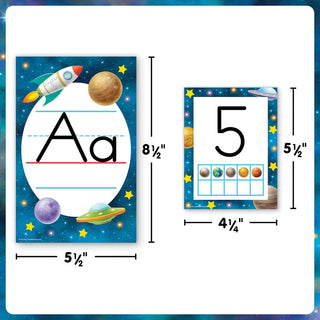 Outer Space Crew Alphabet Bulletin Board