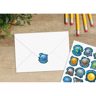 Positive Planets Stickers