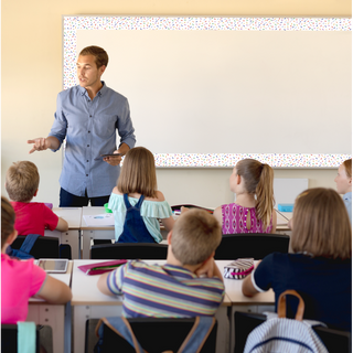 Color Crush Sprinkles Straight Border Trim