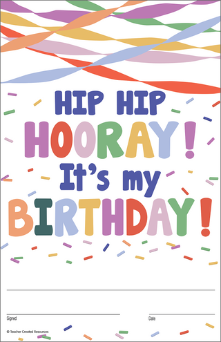 Color Crush ItÕs My Birthday Awards