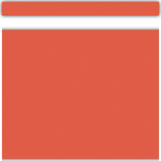 Orange Crush Straight Border Trim