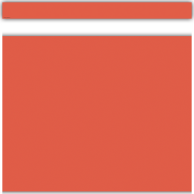 Orange Crush Straight Border Trim