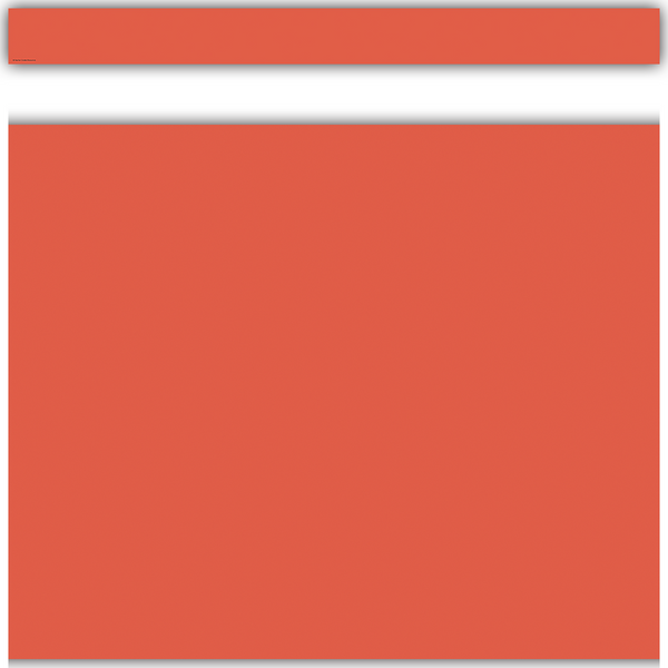 Orange Crush Straight Border Trim