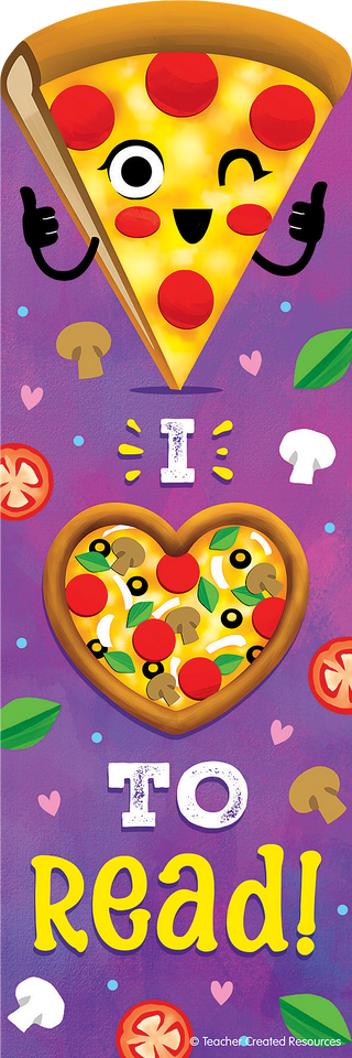 Pizza Smelly Bookmarks