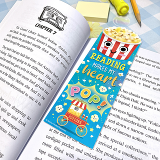 Popcorn Smelly Bookmarks