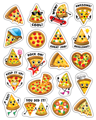 Pizza Smelly Stickers
