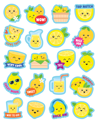 Lemon Smelly Stickers