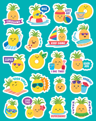 Pineapple Smelly Stickers