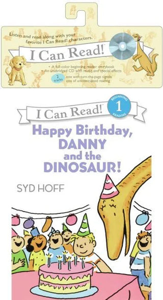 HAPPY BIRTHDAY DANNY AND THE DINOASUR BOOK & CD