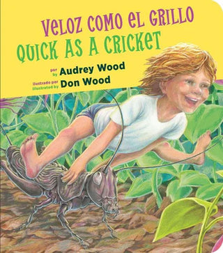 QUICK AS A CRICKET BILINGUAL BOARD BOOK