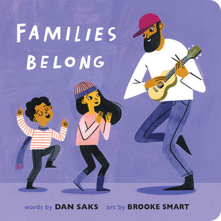 FAMILIES BELONG BOARD BOOK