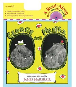 GEORGE AND MARTHA BOOK& CD