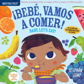 BABY LETS EAT BILINGUAL INDESTRUCTIBLE BOOK