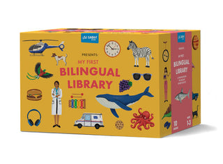 MY FIRST BILINGUAL LIBRARY BOARD BOOK SET