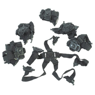 Buggy Replacement Seat Belts-Black-Set of 6