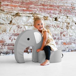 Little Explorers Emmy Elephant Seat – Gray
