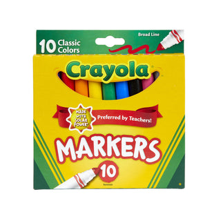 Crayola® 10 Classic Markers