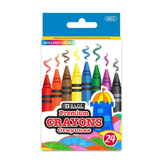 Premium Crayons 24 Color