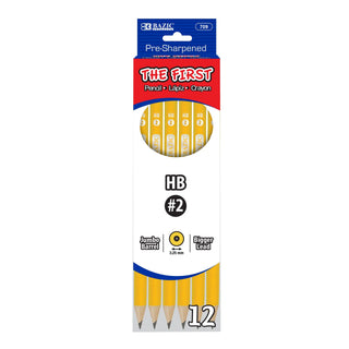 Yellow Pencil #2 Premium Jumbo 12pk