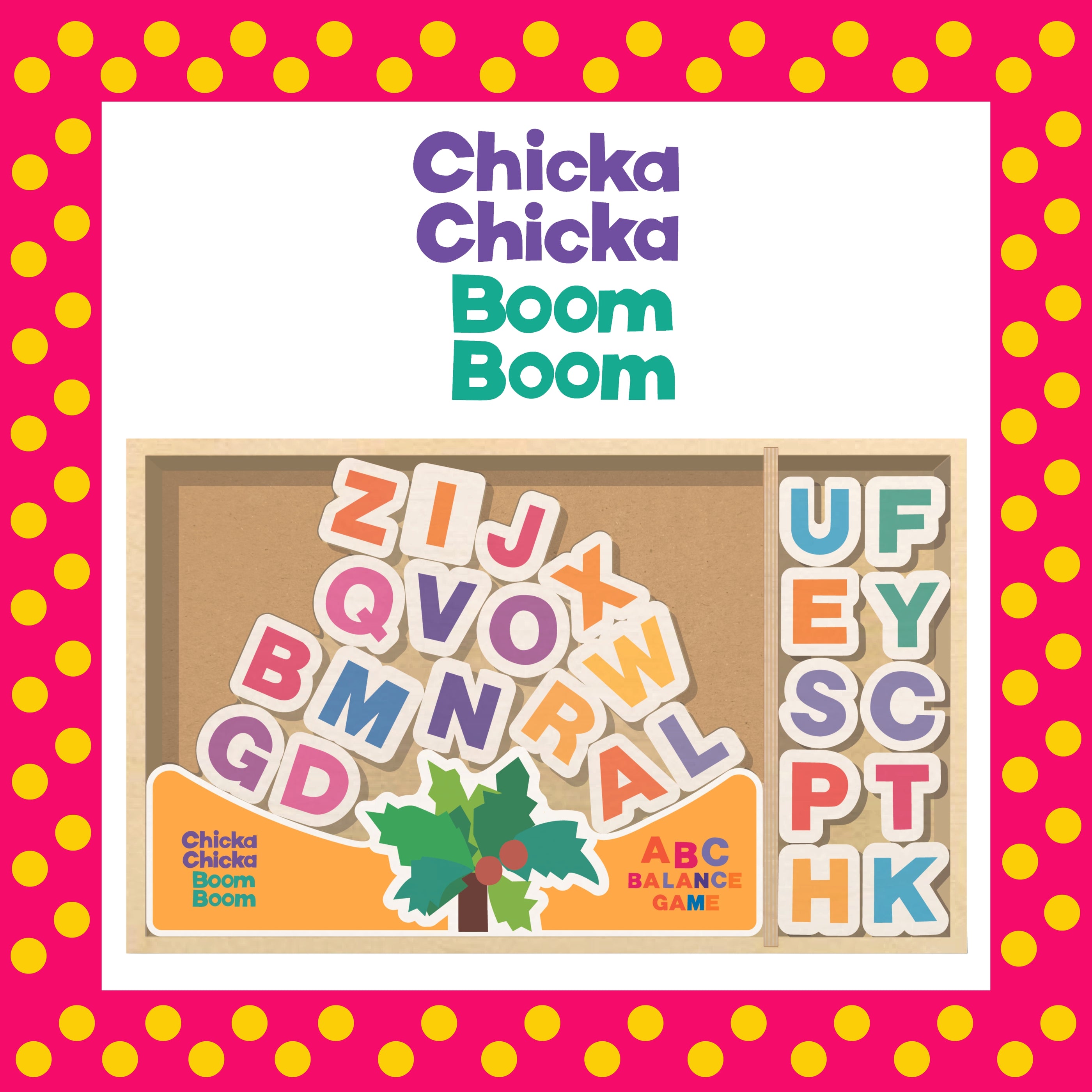 Chicka Chicka Chicka Chicka Boom Boom - ABC Balance Game — CM School Supply