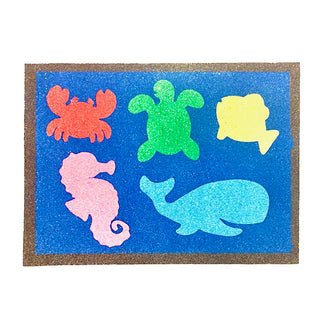 Preschool Sand Painting Sheets