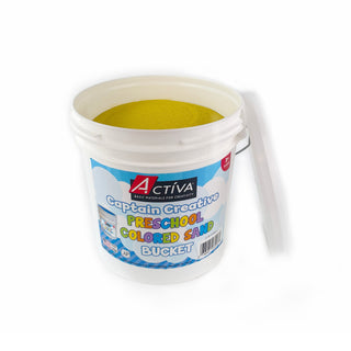 Preschool Colored Sand Buckets 12lbs