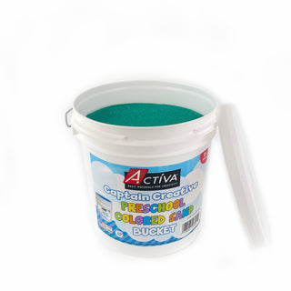 Preschool Colored Sand Buckets 12lbs