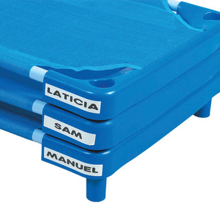 Preschool Cots – Low-Profile Stackable Daycare Cots for Toddlers & Kids – Durable Rest Time Solution for Classrooms