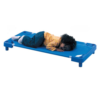 Preschool Cots – Low-Profile Stackable Daycare Cots for Toddlers & Kids – Durable Rest Time Solution for Classrooms