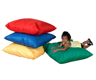 27" Cozy Floor Pillows - Set of 4