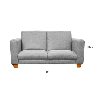 As We Grow Modern Chair and Sofa Set- Distressed Gray