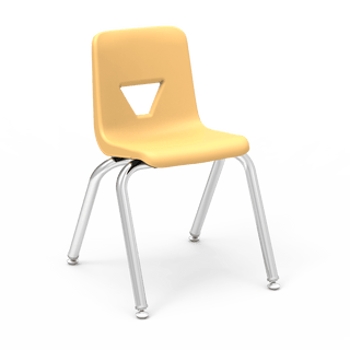 2000 Series 4-Leg Stack Chair 14" Seat Height (KINDERGARTEN-2nd GRADE)