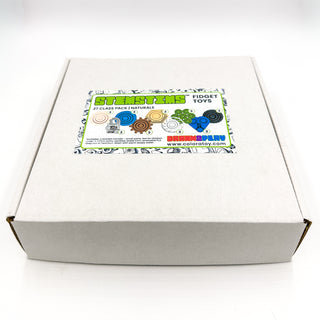 STEMStims Fidget Toys Class Pack - Naturals - 27 pcs