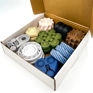 STEMStims Fidget Toys Class Pack - Naturals - 27 pcs