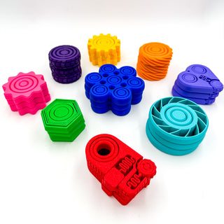 STEMStims Fidget Toys Class Pack - Rainbow - 27 pcs